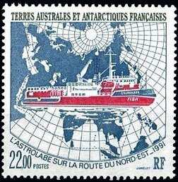 FSAT Scott #193 Map MNH