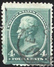 4c blue green 1893 Jackson SC211