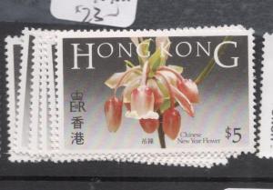 Hong Kong Flowers SC 451-6 MNH (4dhd)