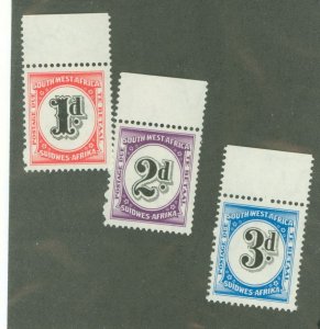 South West Africa #J91-3 Mint (NH)