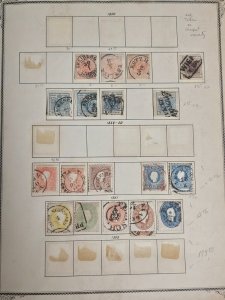 Austria Classic Old Mint and Used Stamp Collection Scott Value $5,000+