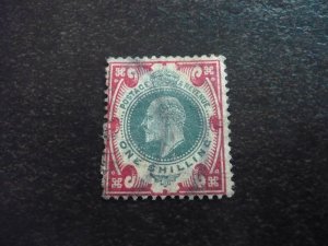 Stamps - Great Britain - Scott# 138a - Used Part Set of 1 Stamp