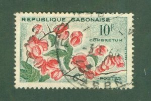 GABON 159 USED BIN $0.25