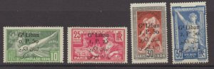 Lebanon - Sc# 45 - 48 MH/MLH     -     Lot 1021520