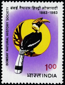 India 1027 MNH Bird, Bombay Natural History Soc