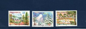 Albania Sc 2724-6 MNH set of 2003 - Nature, Monuments