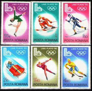 1979 Romania 3666-3671 1980 Olympic Games in Lake Placid