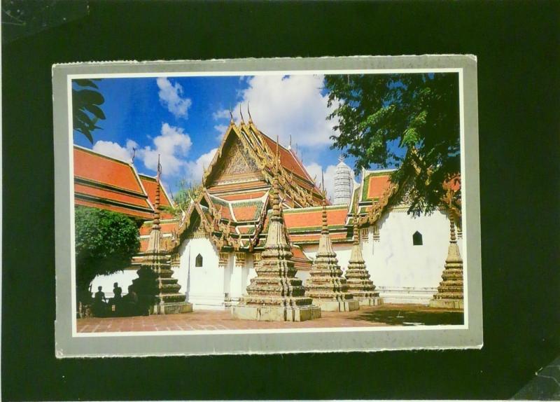 Thailand 1998 Thailand Postcard to USA - Z2067
