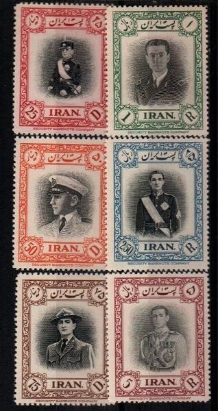 Iran Scott 935-40 Mint NH [TH1539]