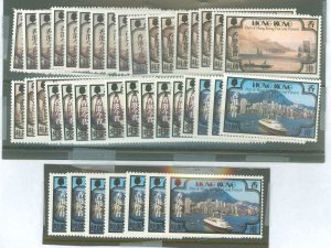 Hong Kong #380-383  Single (Complete Set)