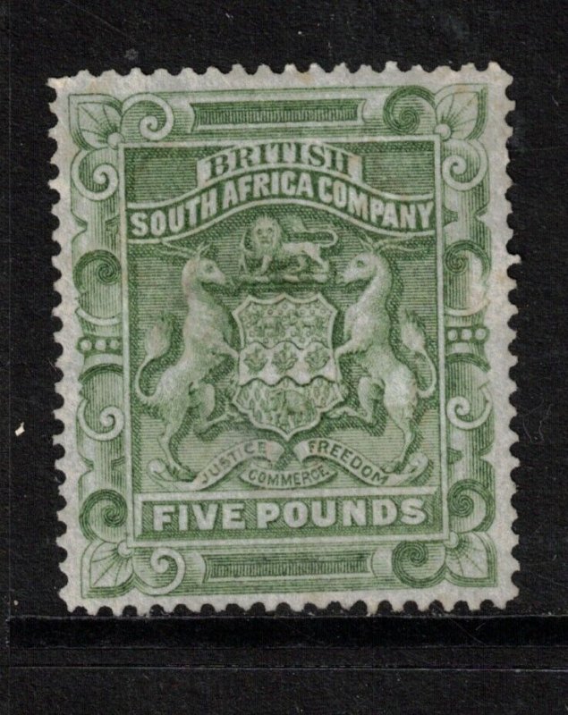 Rhodesia #18 Very Fine Mint Unused (No Gum) & Fresh