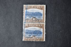 British South Africa sc# 32 Used Pair SG 39