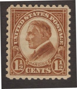 U.S. - 582 - Very Fine - Lightly Hinged