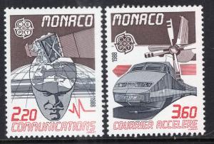 Monaco 1623-1624 Europa MNH VF