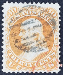 United States, Scott #71, VF used
