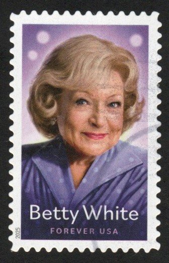 SC# 5976 - (73c) - Betty White, Used Single Off Paper