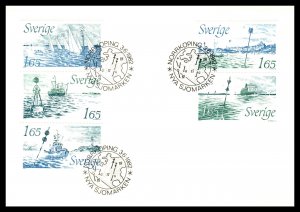 Sweden 1410-1414 U/A FDC