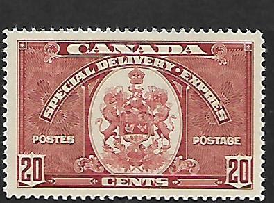 CANADA, E8, MINT HINGED, ARMS OF CANADA