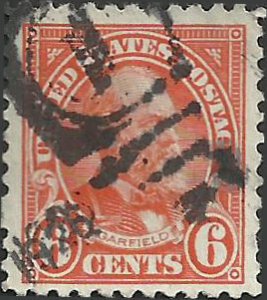 # 558 Used Red Orange Garfield