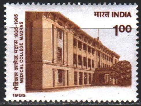 India. 1985. 1016. Madras College of Medicine. MNH.