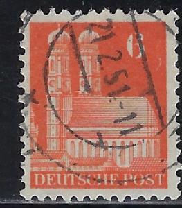 Germany AM Post Scott # 638, used