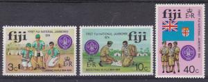 Fiji 351-53 MNH 1974 Scout Jamboree