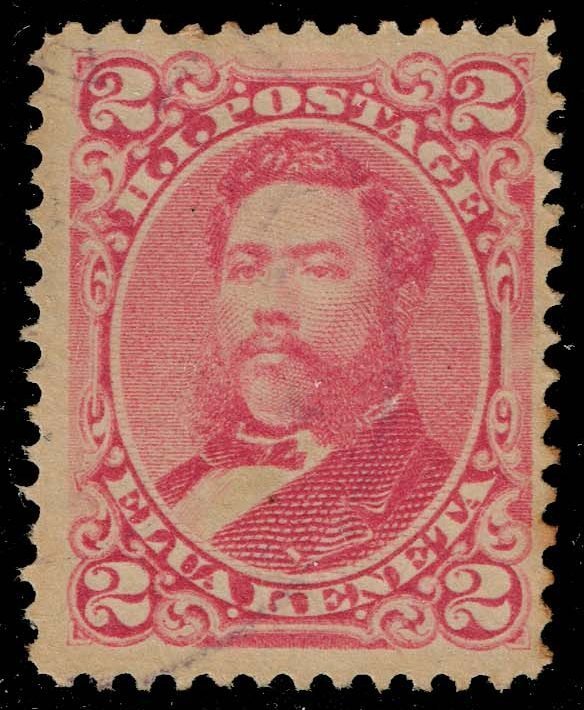 Hawaii #38 King David Kalakaua; Used