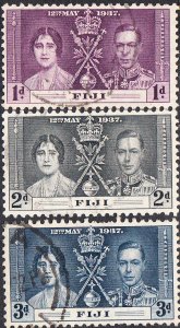 Fiji #114-116 Used Set