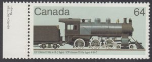 Canada - #1039 Canadian Locomotives  - MNH