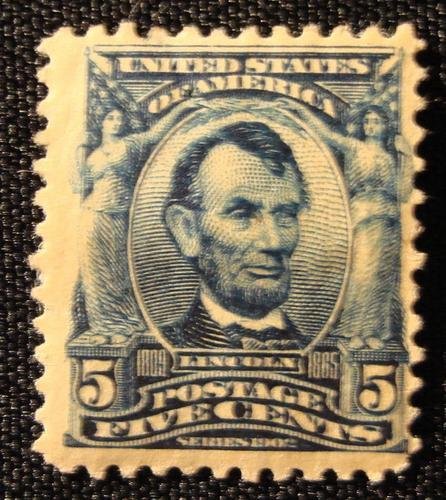 US #304 *MHR* Abraham Lincoln SCV $60.00 L1