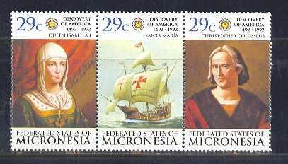 Micronesia MNH sc# 151 Ship Columbus 08CV $5.00