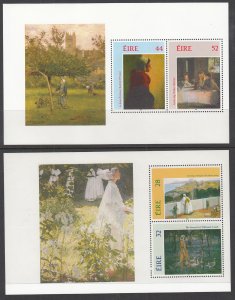 Ireland 888a,890a Paintings MNH VF