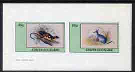 Staffa 1982 Rodents imperf set of 2 values (40p & 60p...