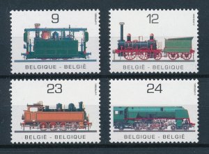 [113490] Belgium 1985 Railway trains Eisenbahn  MNH