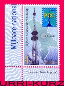 MOLDOVA 2013 RCC Regional Communication Commonwealth 1v Mi 822 Sc 777