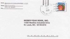 United States Fleet Post Office 32c Peach 1996 U.S. Navy 812, FPO AE 09627 Na...