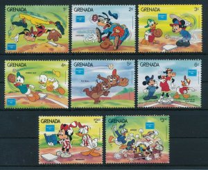 [22515] Grenada 1986 Disney Characters play basebal  MNH