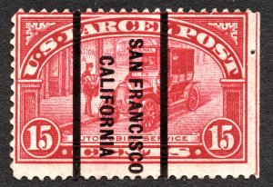 US 1913 15¢ Parcel Post Stamp #Q7 used CV $13.50