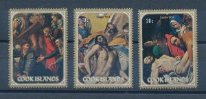 [114322] Cook Islands 1974 Art paintings Easter  MNH