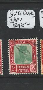 MALAYA TRENGGANU (PP1105B) SULTAN 50C  SG 41  VFU 