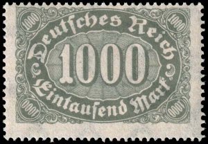 Germany - Scott 204 - Mint-Hinged - Poor Centering