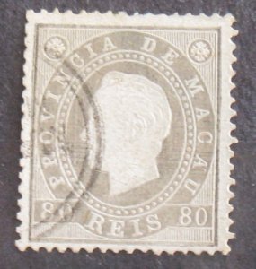 Macao #41 Used- SCV=$22.50