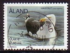 Aland 99 used 2000 Bird (gull)  2.60m 