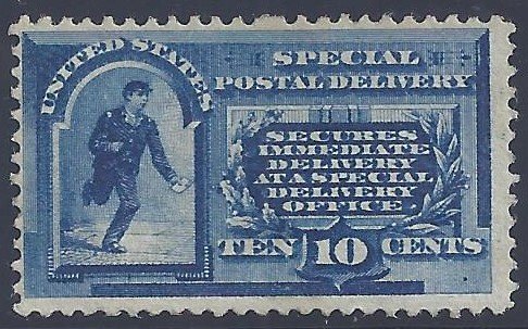 US Scott #E1 Mint NH OG F-VF