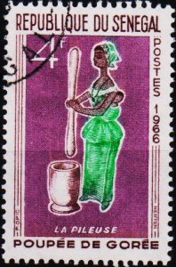 Senegal. 1966 4f S.G.318 Fine Used