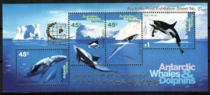 Australian Antarctic Territory Stamp L97b - Whales and Dolphins