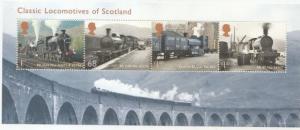 GROSSBRITANNIEN GRANDE BRETAGNE  GB 2012 TRAINS OF SCOTLAND M/S SG MS3283 SC ...