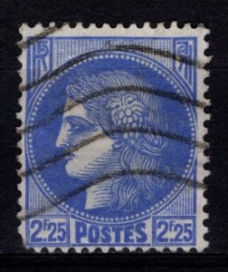 France 1938-40 Ceres Definitive, 2f.25 [Used]