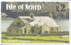 ISLE OF SCARP - Building - Imperf Single Stamp - M N H - Private Issue