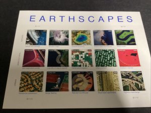 Scott#4710-Earthscapes-Sheet of 15 Forever stamps - 2012 - MNH-US